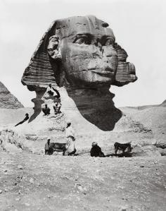 The Great Sphinx. Giza, Egypt. 1860-1890.