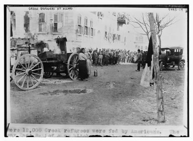 Greek refugees at Aleppo (Photo: Library of Congress)